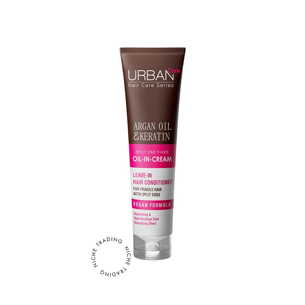 Urban Care Argan Oil & Keratin Color Protection-Oil In-Cream - Urban Care | Niche Trading Qatar