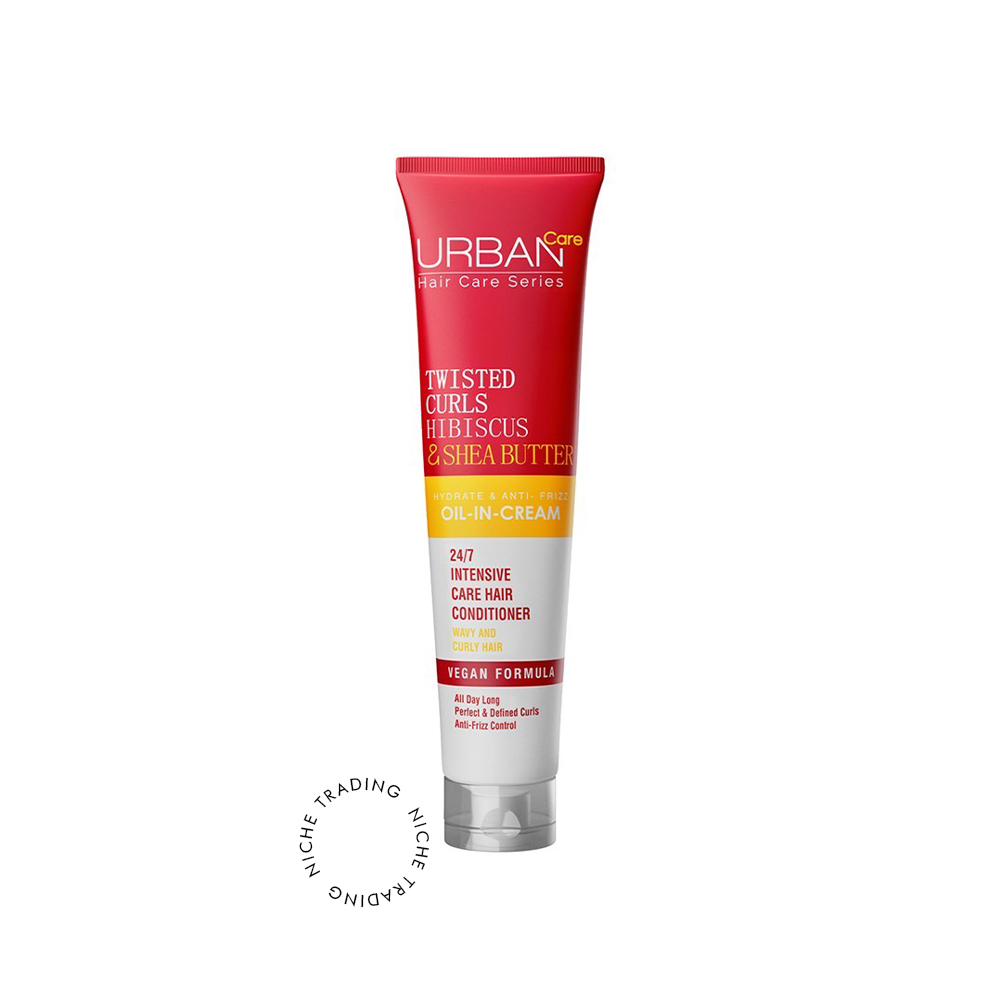 Urban Care Twisted Curls Hibiscus & Shea Butter Oil in Cream - Urban Care | Niche Trading Qatar