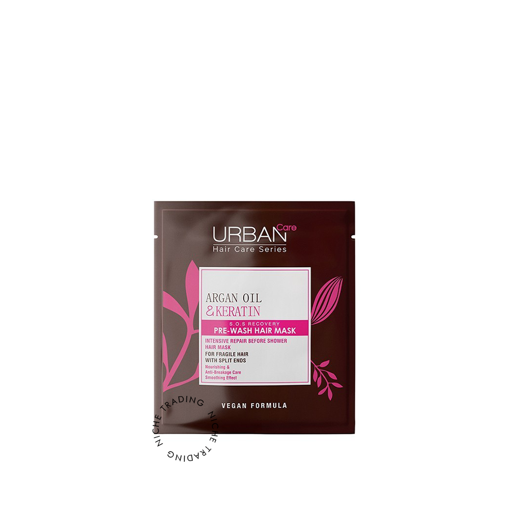 Urban Care Argan Oil & Keratin Pre-Hair Mask - Urban Care | Niche Trading Qatar