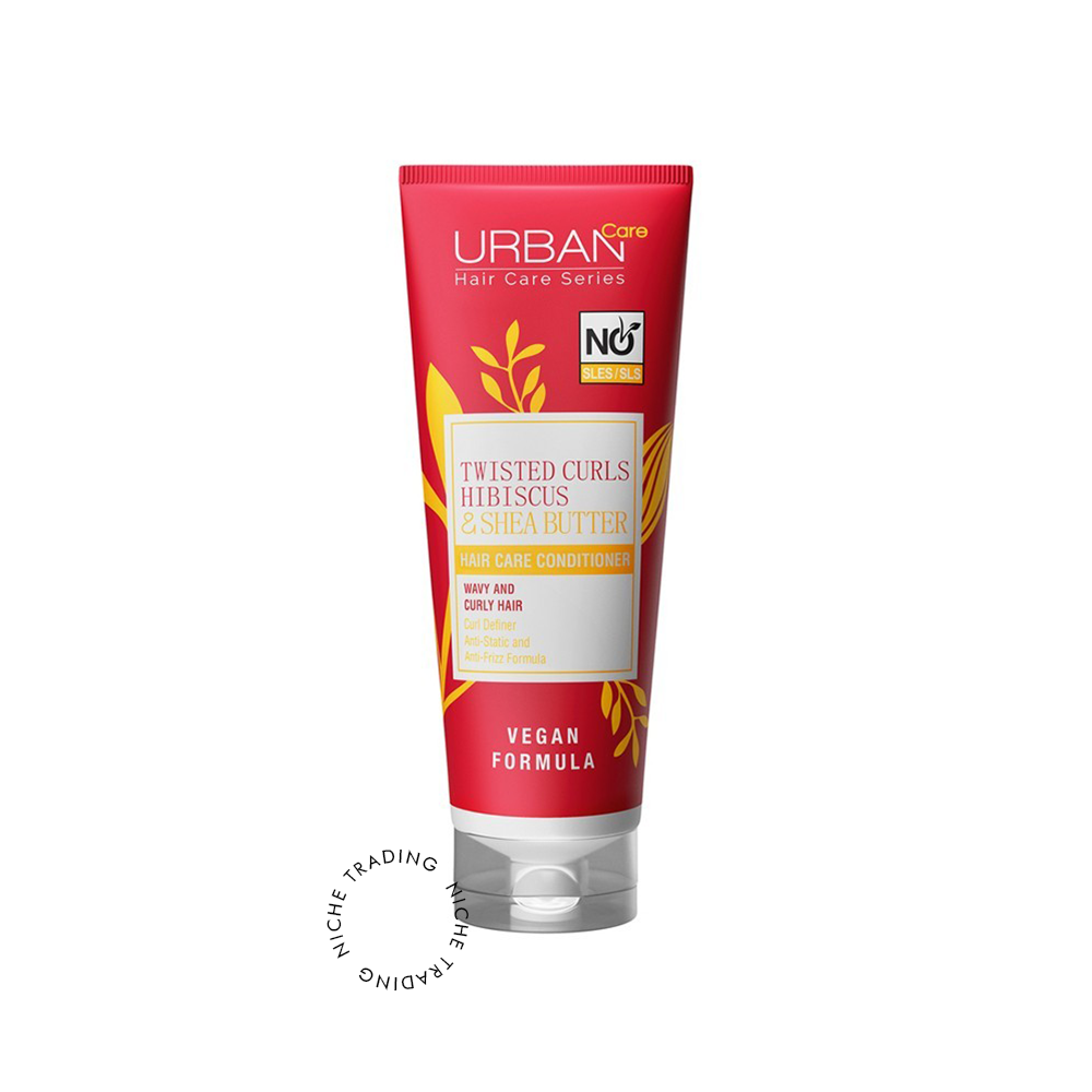 Urban Care Twisted Curls Hibiscus & Shea Butter No Sulfate Conditioner - Urban Care | Niche Trading Qatar