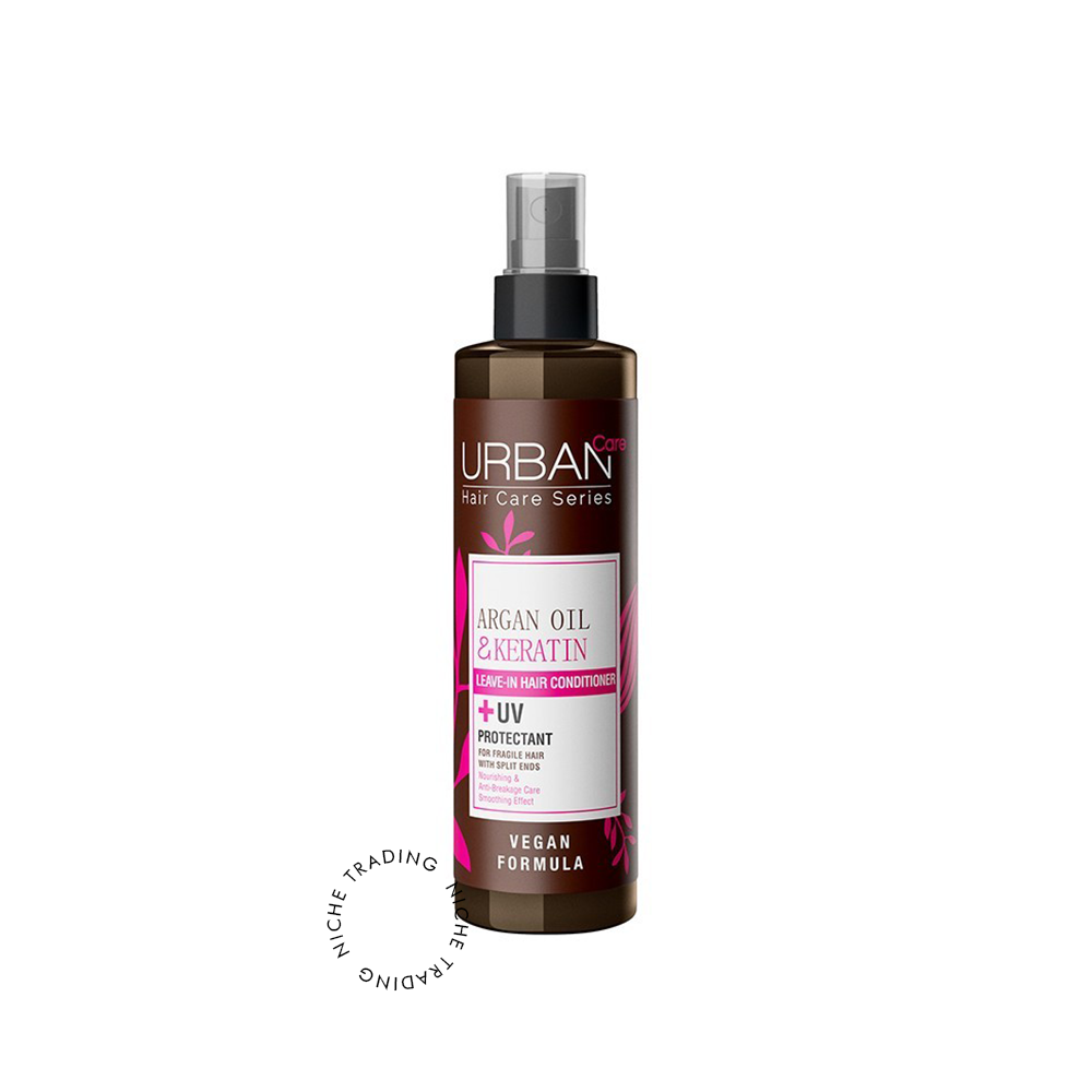 Urban Care Argan Oil & Keratin Leave in Conditioner Spray (2 Phase) - Urban Care | Niche Trading Qatar