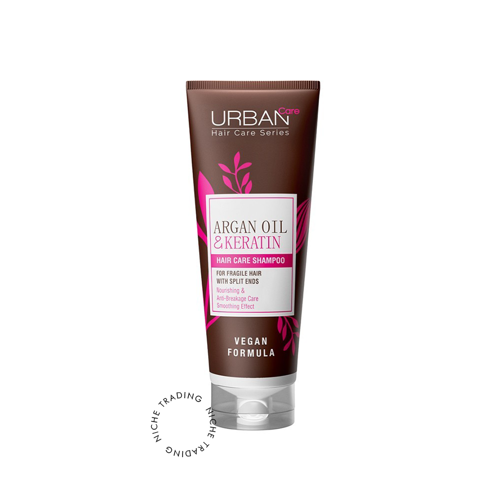 Argan Oil & Keratin Hair Care Shampoo - Urban Care | Niche Trading Qatar