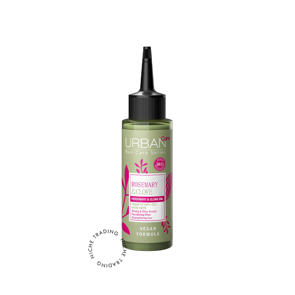 Urban Care Rosemary&Clove Strengthening Hair Care Oil 100ml - Urban Care | Niche Trading Qatar