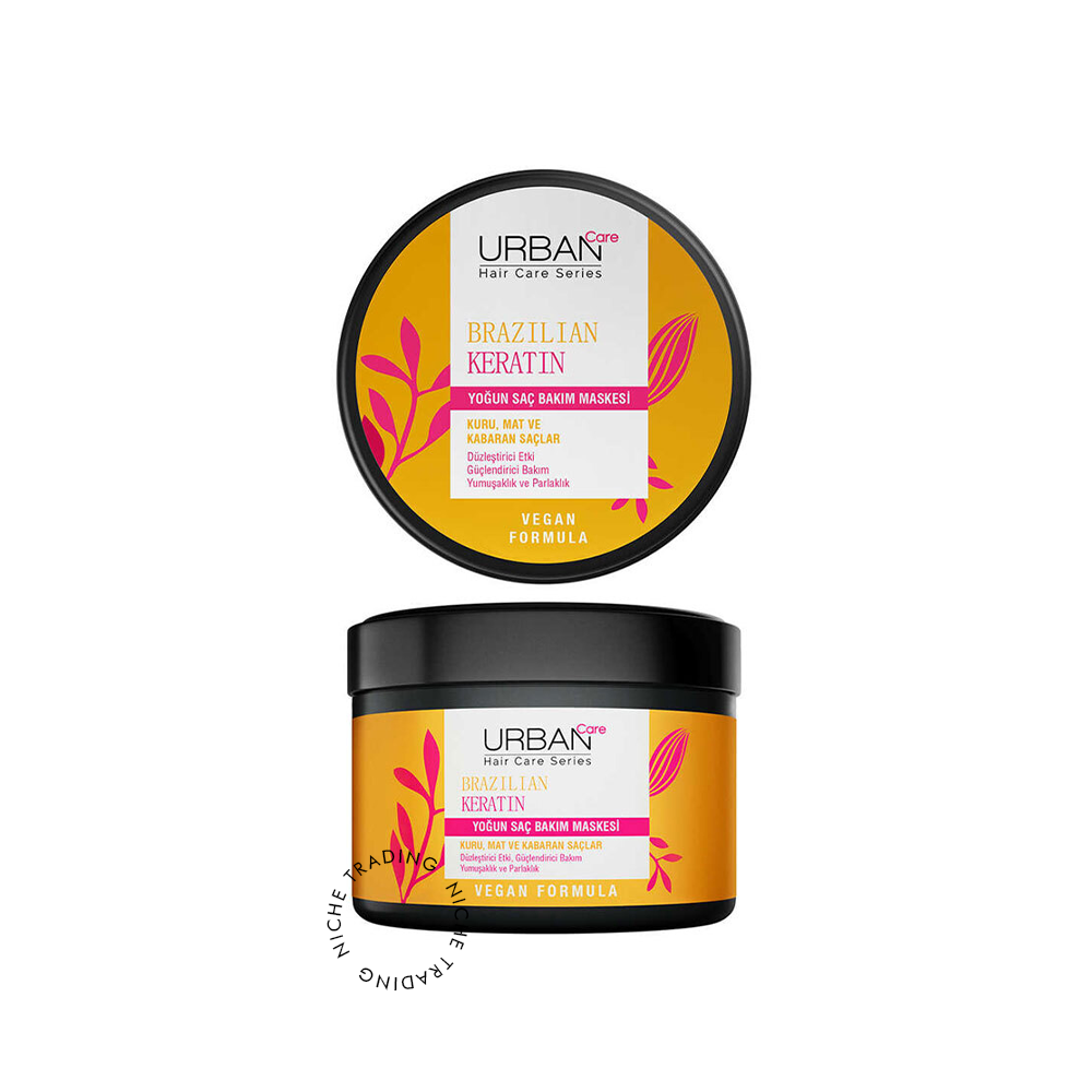 Urban Care Brazilian Keratin Intense Hair Treatment Mask 230ml - Urban Care | Niche Trading Qatar