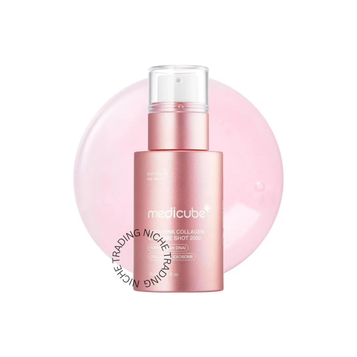 Medicube PDRN Pink Collagen Exosome Shot 2000 – Skin Firming & Repair - Medicube | Niche Trading Qatar