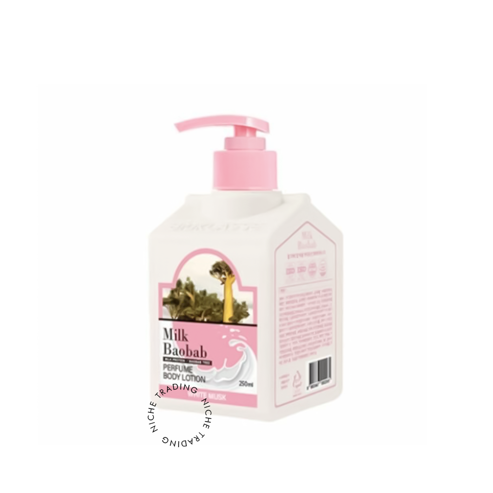 Milk Baobab Body Lotion Perfume White Musk 250ml - Milk Baobab | Niche Trading Qatar