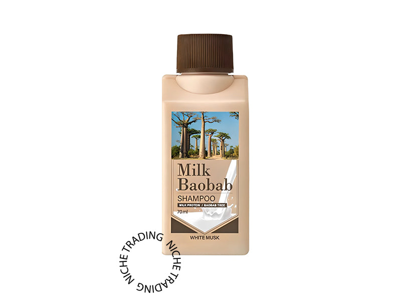 Milk Baobab Shampoo White Musk 70ml - Milk Baobab | Niche Trading Qatar