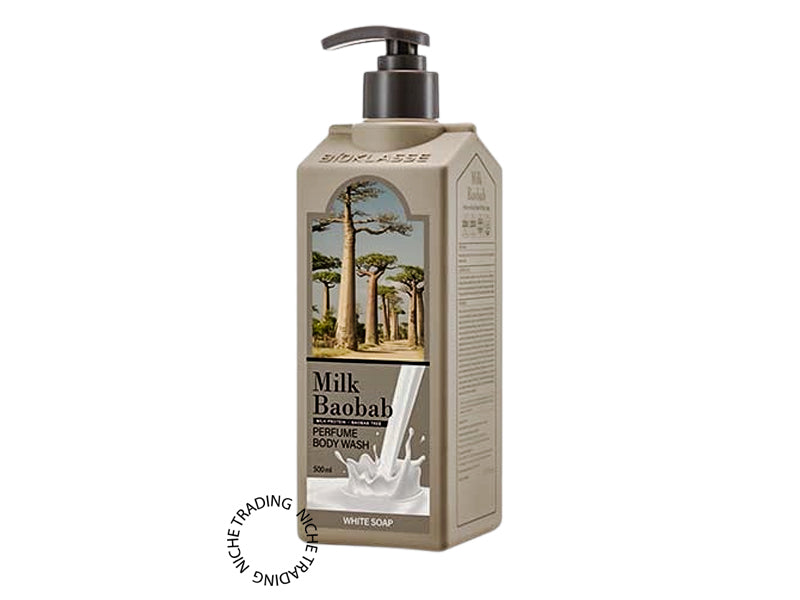 Milk Baobab Perfume Body Wash White Soap 500ml - Milk Baobab | Niche Trading Qatar