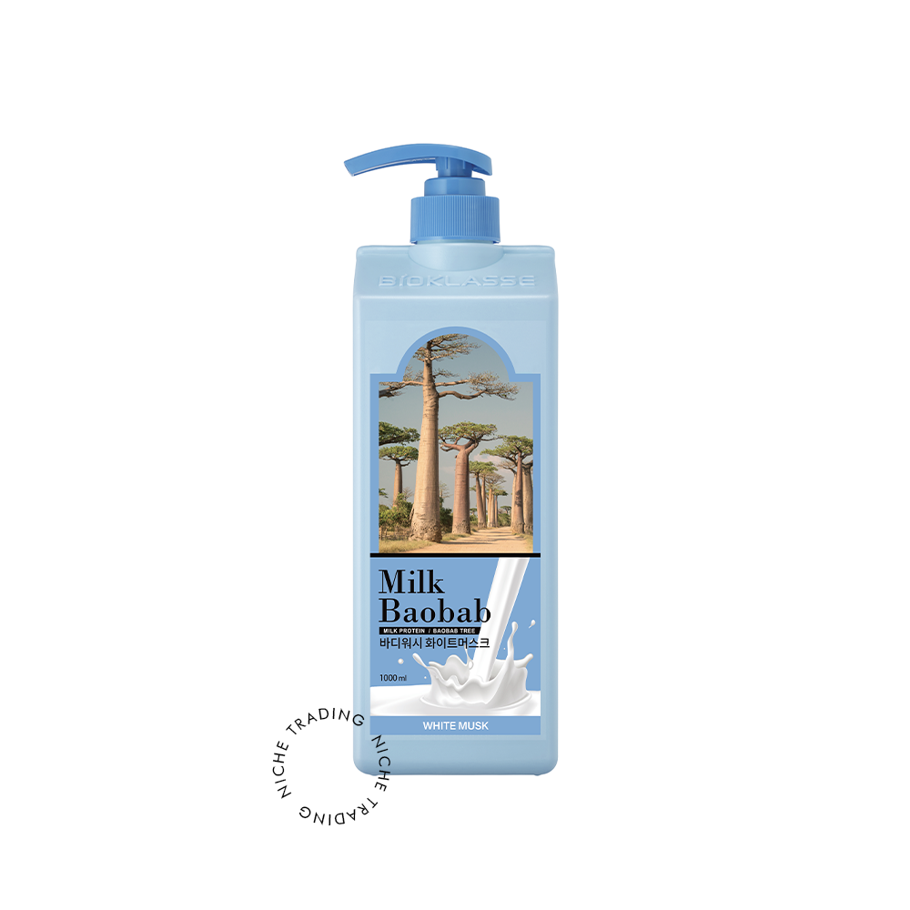 Milk Baobab Body Wash White Musk 1000ml - Milk Baobab | Niche Trading Qatar