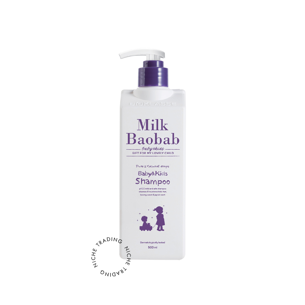 Milk Baobab Baby&Kids Shampoo 500ml - Milk Baobab | Niche Trading Qatar
