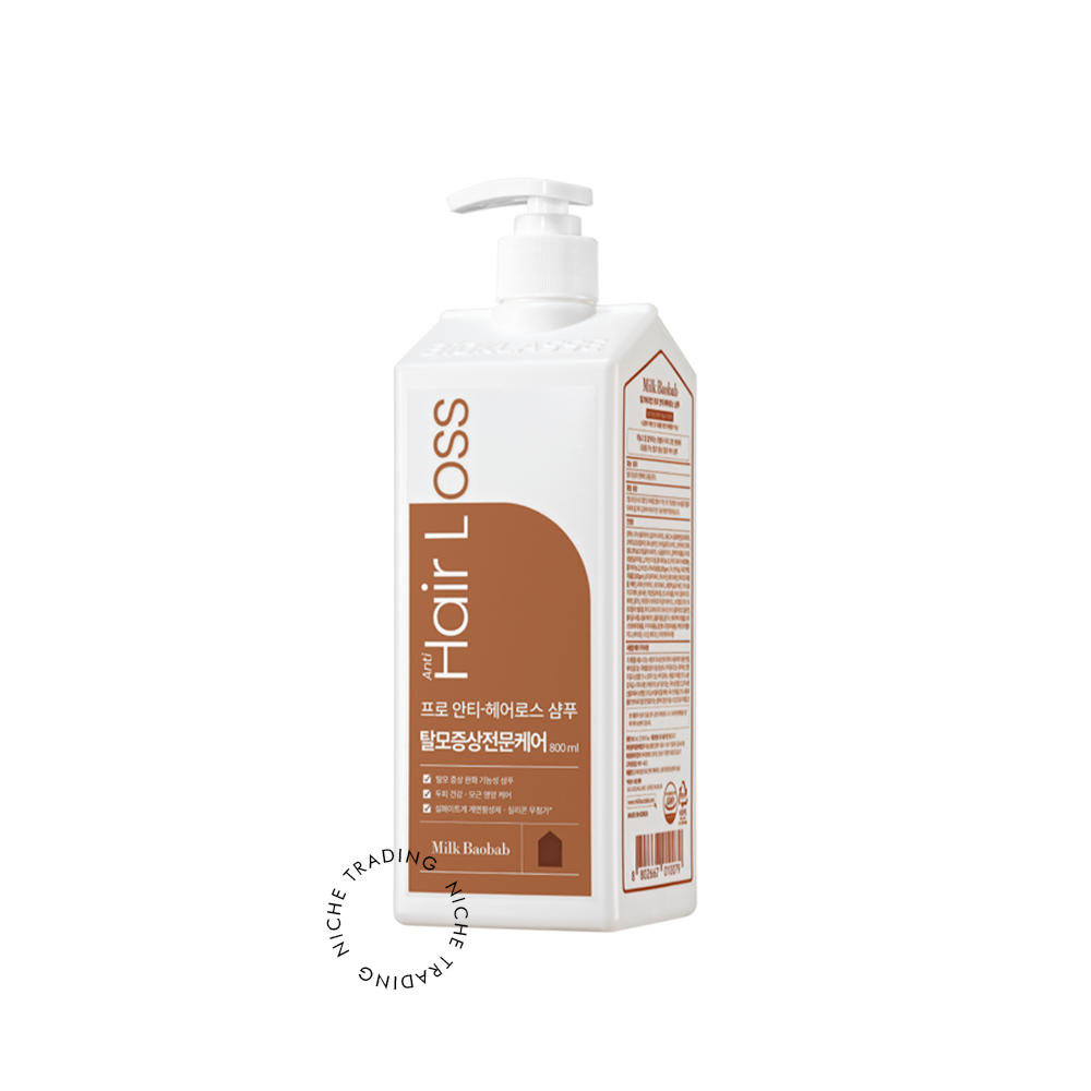 Milk Baobab Shampoo Pro Anti-Hair Loss 800ml - Milk Baobab | Niche Trading Qatar