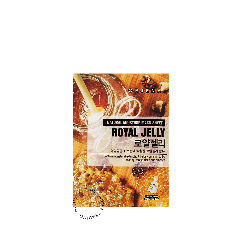 Orjena Natural Moisture Mask Sheet Royal Jelly 23ml - Orjena | Niche Trading Qatar