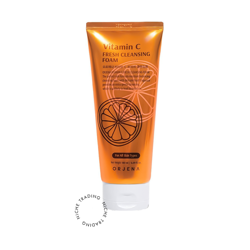 Orjena Vitamin C Fresh Cleansing Foam 100ml - Orjena | Niche Trading Qatar