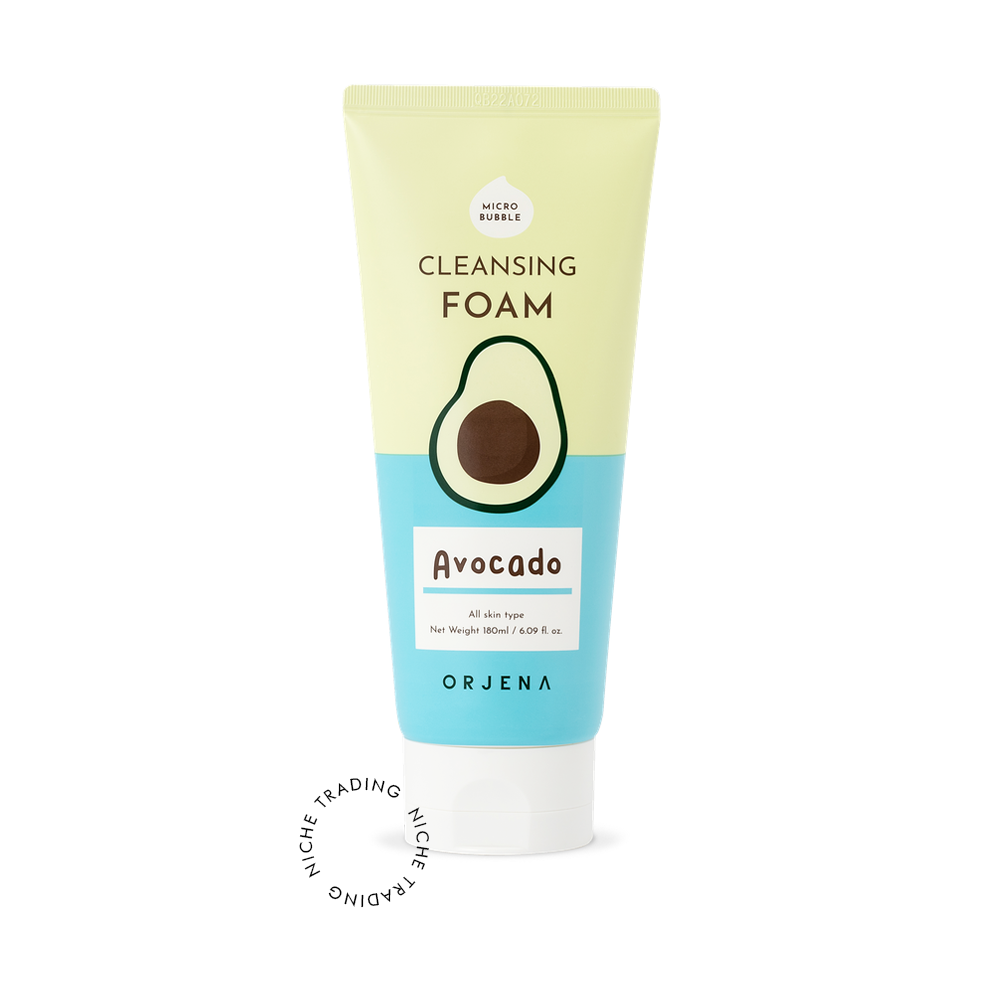 Orjena Cleansing Foam Avocado 180ml - Orjena | Niche Trading Qatar