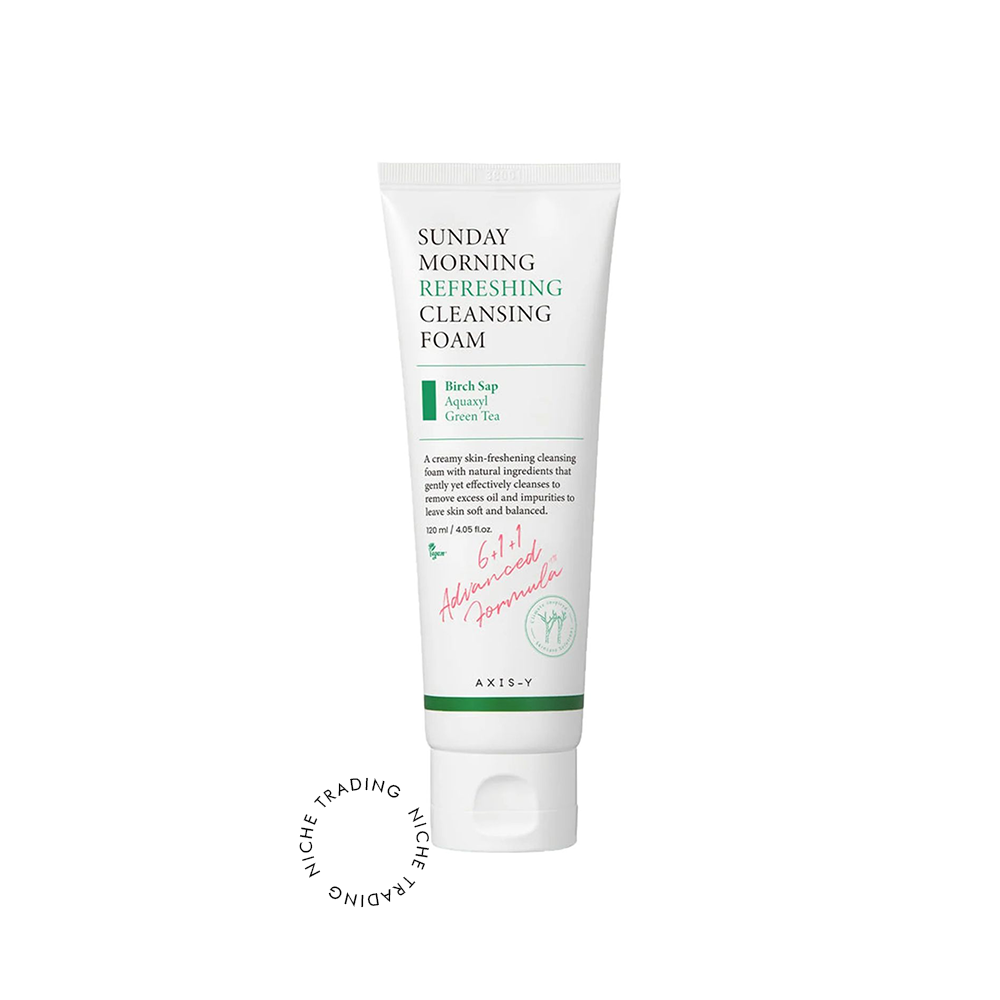 AXIS-Y Sunday Morning Refreshing Cleansing Foam 120ml - AXIS-Y | Niche Trading Qatar