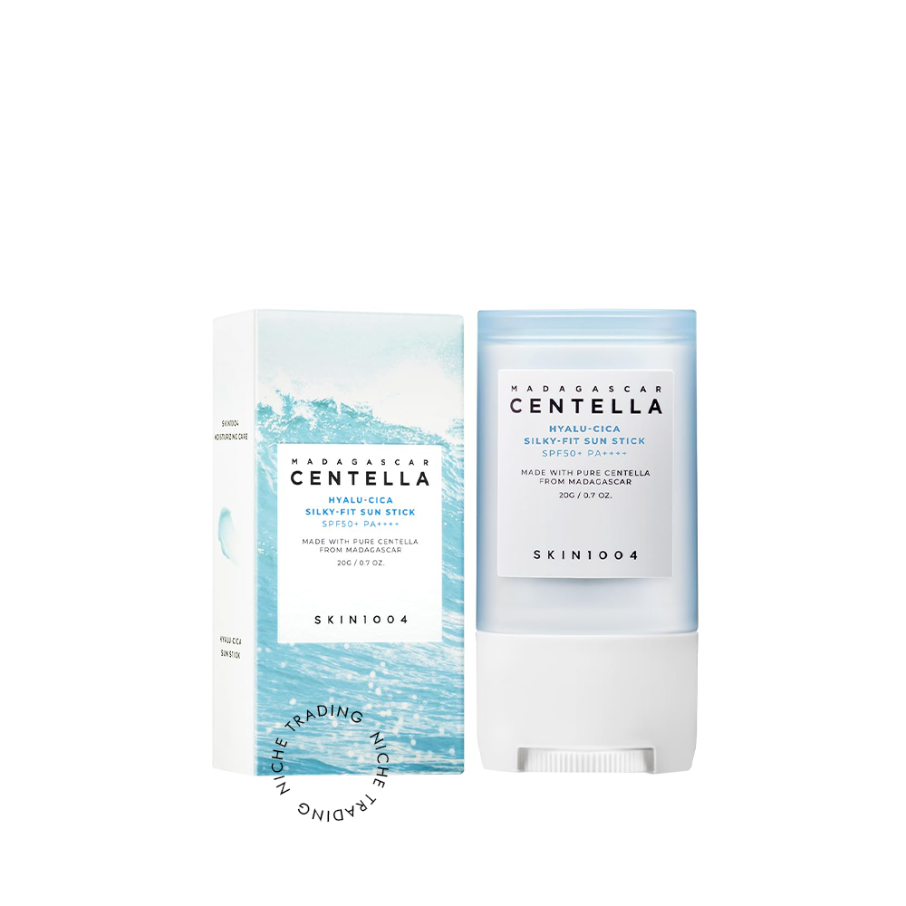 SKIN1004 Madagascar Centella Hyalu-Cica Silky-Fit Sun Stick 20g - SKIN1004 | Niche Trading Qatar