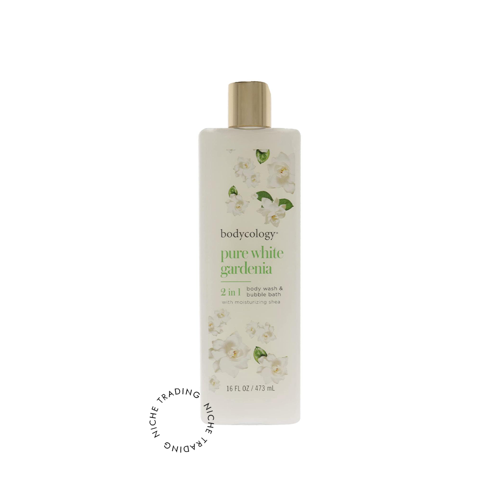 Bodycology Pure White Gardenia Body Wash 16oz - Bodycology | Niche Trading Qatar
