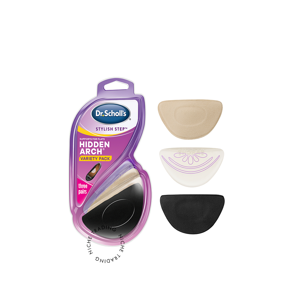 Dr. Scholl’s Arch Cushions for Flats & Sandals – Love Your Feet Support Pads