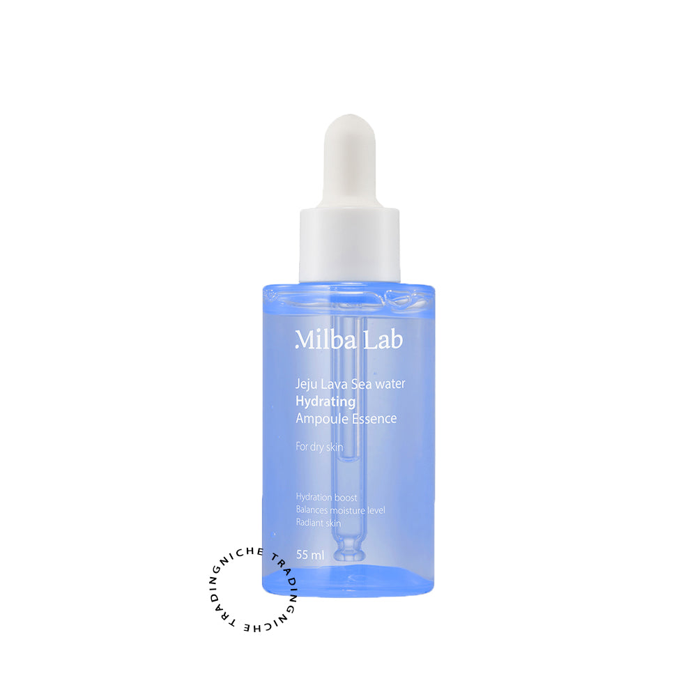 Milba Lab Jeju Lava Seawater Moisturizing Ampoule Essence 55ml - Milba Lab | Niche Trading Qatar